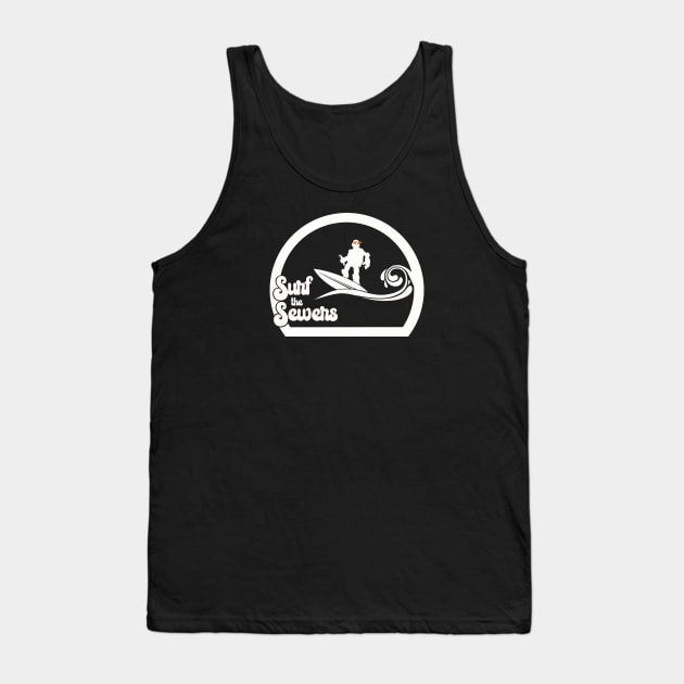 Surf TMNT - Michelangelo Tank Top by @johnnehill